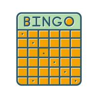 Bingo Vector Icon