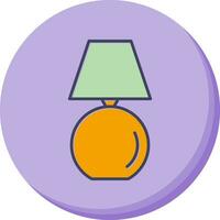 Table Lamp Vector Icon