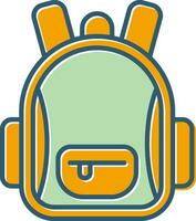 Backpack Vector Icon