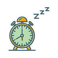 Sleep Time Vector Icon