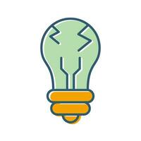 Light Bulb Vector Icon