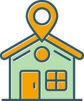 Home Location Vector Icon