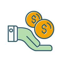 Saving Money Vector Icon