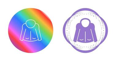 Warm jacket Vector Icon