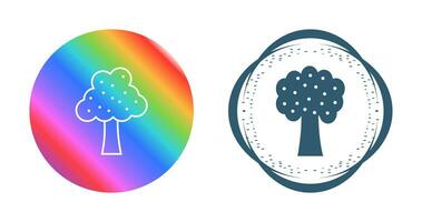 Fruit Tree Vector Icon