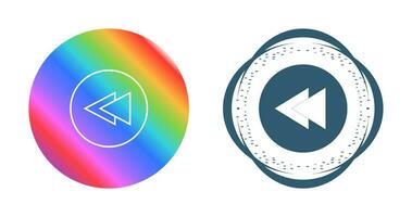 Previous Track Vector Icon