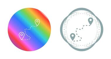Distance Vector Icon
