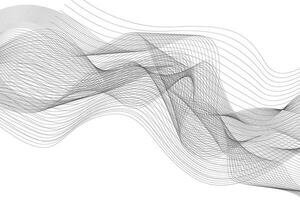 resumen futurista ola fluir línea movimiento gráfico tecnología antecedentes vector