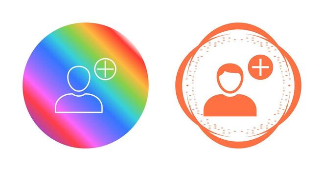 crear icono de vector de usuario