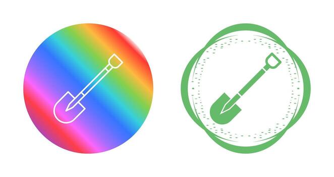 icono de vector de pala