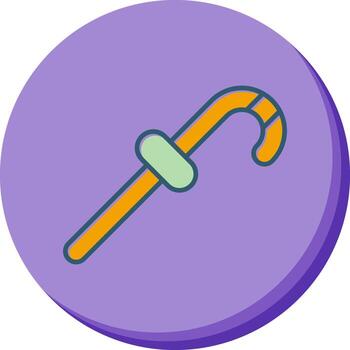 Walking Stick Vector Icon