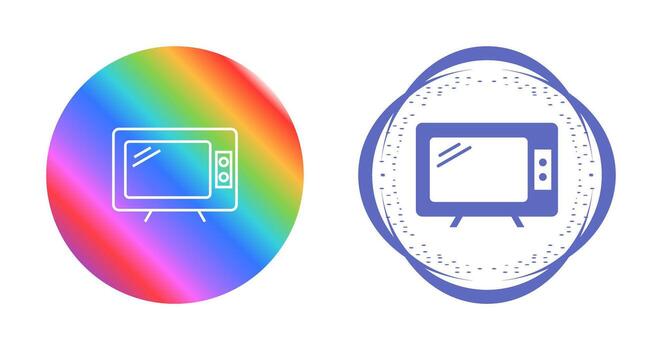 icono de vector de television