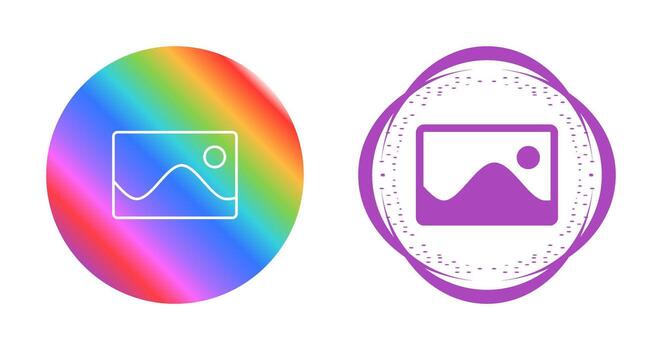 icono de vector de imagen