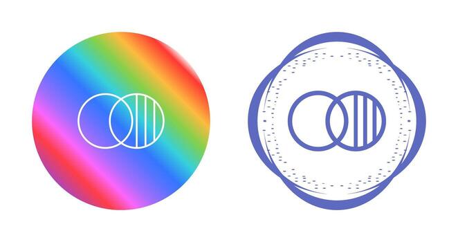 Discrete Math Vector Icon