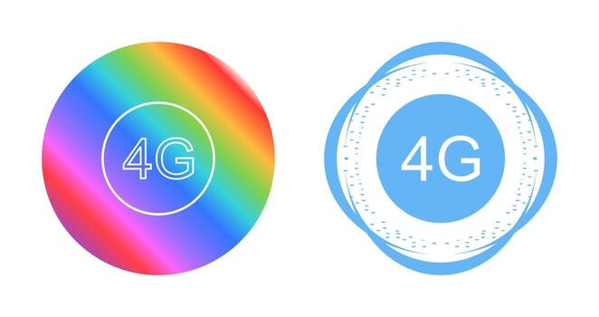 icono de vector 4g