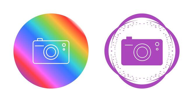 icono de vector de camara