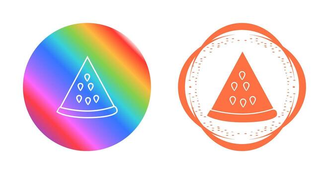 icono de vector de sandía