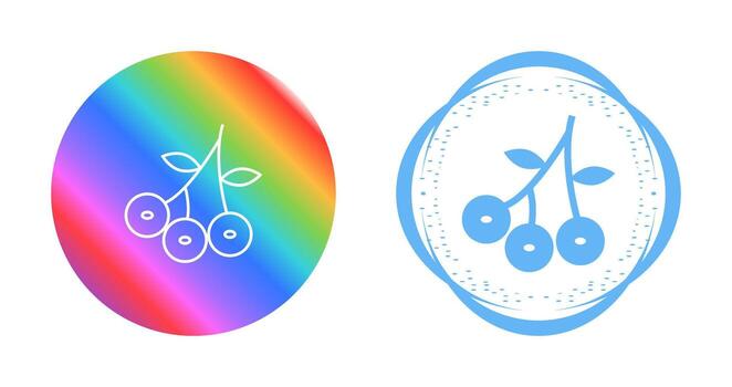 icono de vector de arándano