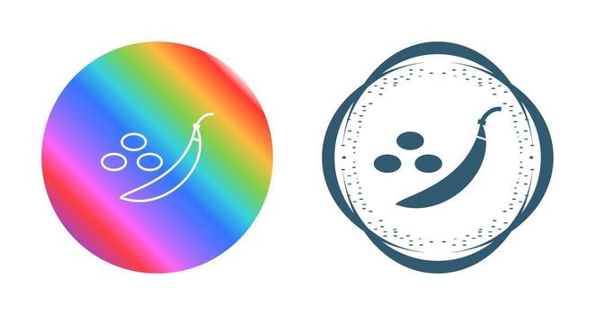 Peas Vector Icon