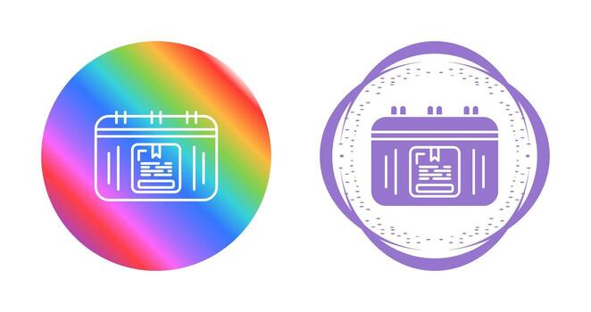 Event Logistics Vector Icon