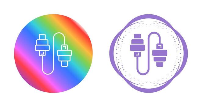 icono de vector de tapón de oído