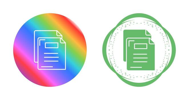Document Vector Icon