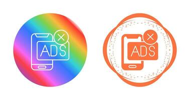 AD Block Vector Icon