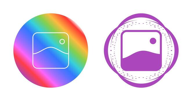 icono de vector de galería