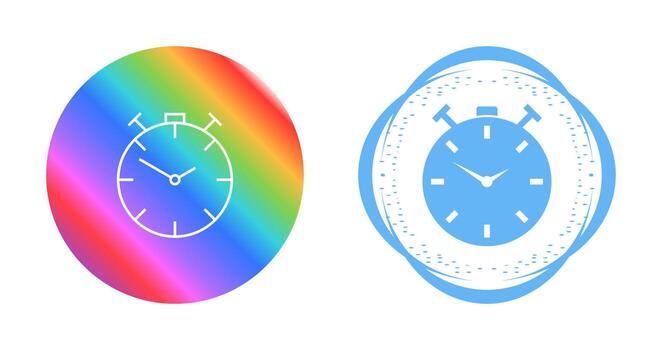 icono de vector de reloj