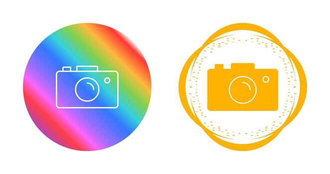 icono de vector de camara