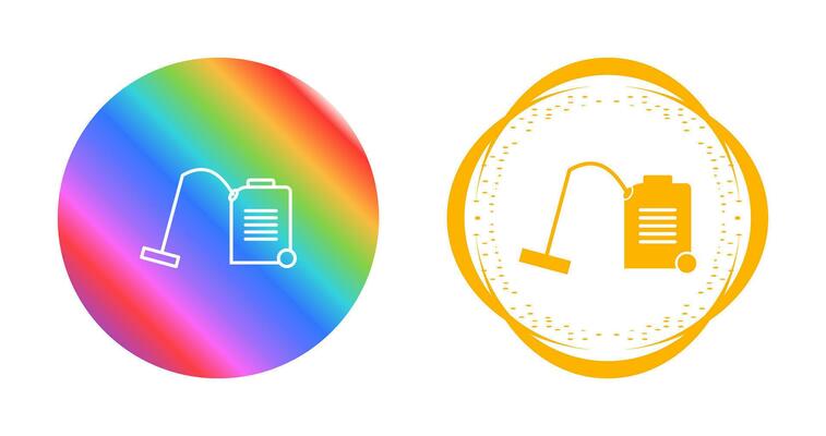 Vaccum Cleaner Vector Icon