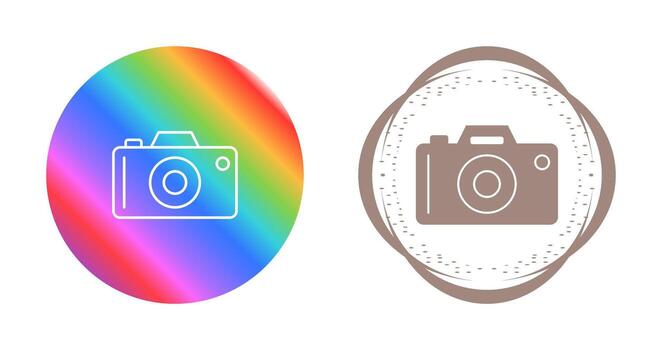icono de vector de camara