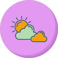 Cloudy Vector Icon