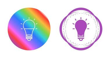 Electric Bulb Vector Icon