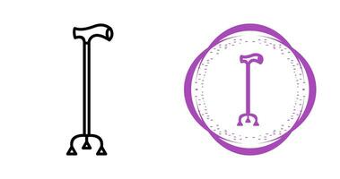 Walking Stick Vector Icon