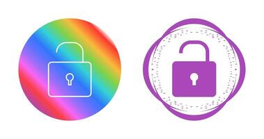 Open Lock Vector Icon