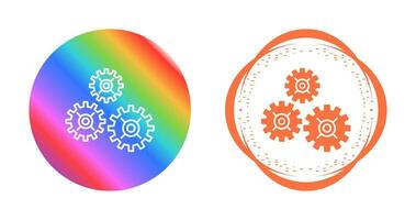 Multiple Cogwheels Vector Icon