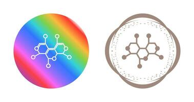 Molecule Structure Vector Icon