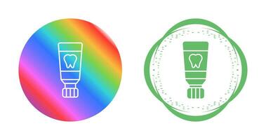 Toothpaste Vector Icon