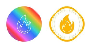 Flame Vector Icon