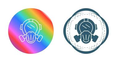 Gas Mask Vector Icon