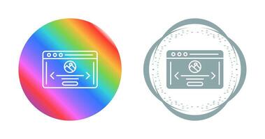 Window Page Vector Icon