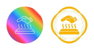 Hot Surface Vector Icon