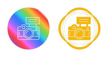 Camera Flash Vector Icon