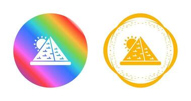 Pyramid Vector Icon