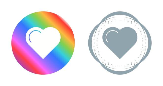 icono de vector de corazón