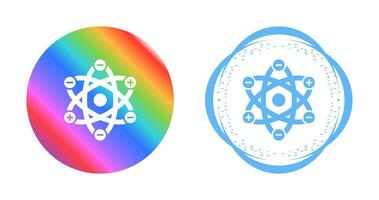 Atom Structure Vector Icon