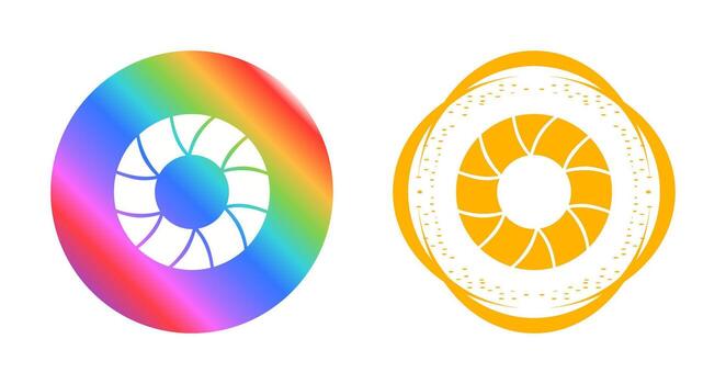 simita el icono del vector