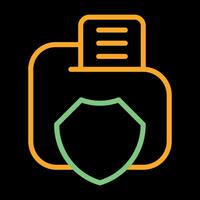 Data Privacy Vector Icon