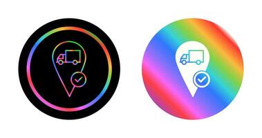 Valid Destination Vector Icon